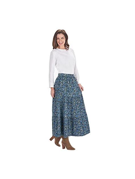 Buy Catalog Classics Womens Reversible Broomstick Skirt Blue Lagoon