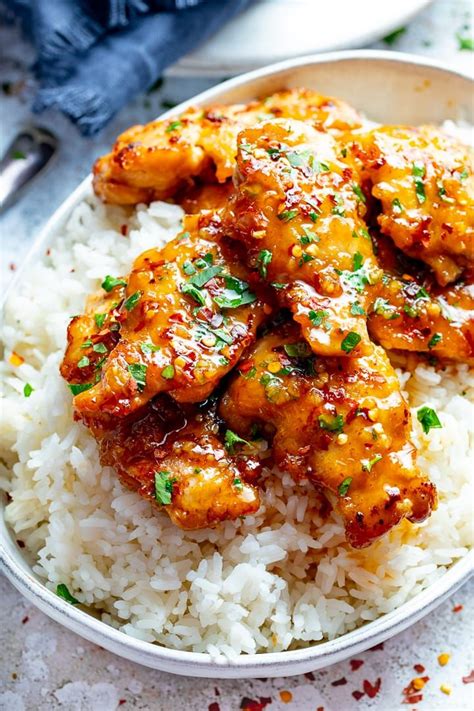 This recipe is my favorite way of cooking them. Sticky tender boneless chicken thighs in a garlic, soy and ...
