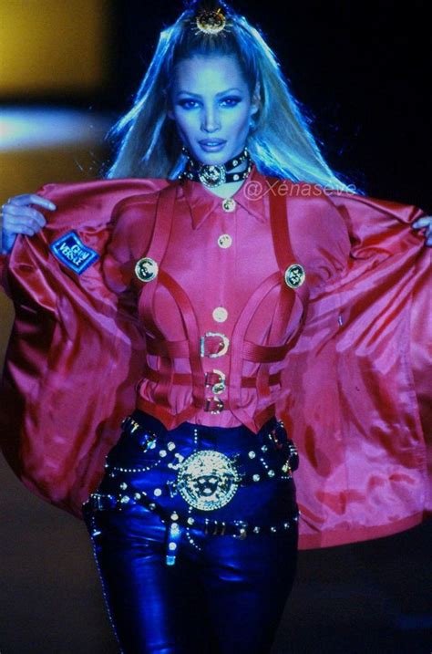 Christy Turlington Walked For Gianni Versace Couture 1992 Versace