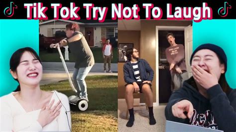 Koreans In Their 30s React To Funny Tik Toks Try Not To Laugh Youtube