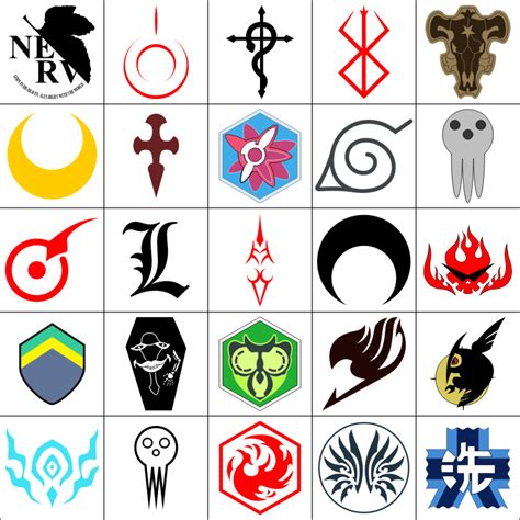 Top 193 Anime Symbols Text