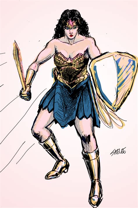 Wonder Woman Sketch Batman V Superman Dawn Of Justice Eastfist