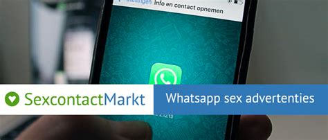 whatsapp sex 52 advertenties sexcontact markt