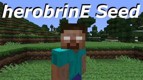 Minecraft Herobrine Seed Showcase Youtube