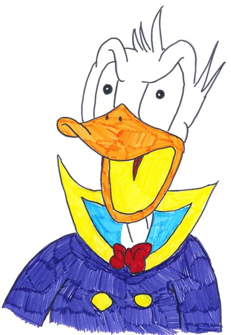 Angry Donald Duck By Husky Manga On Deviantart