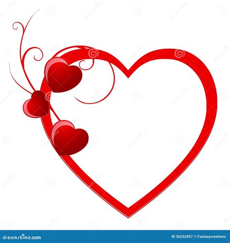 Valentine Hearts Stock Vector Illustration Of Decoration 36232857