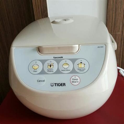 Tiger Tacook Rice Cooker Jbv B Tv Home Appliances Kitchen