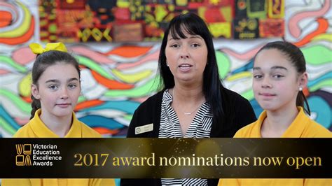 Nominate Now For The Victorian Education Excellence Awards Youtube