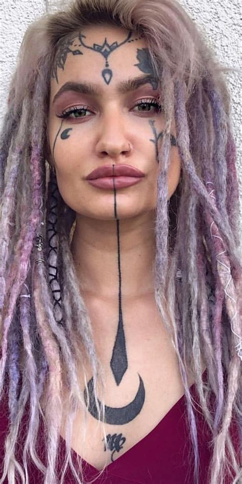 10 Tasteful Face Tattoos For Women Their Meanings Artofit