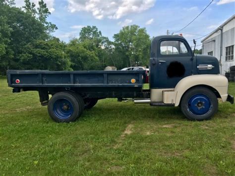 Ford Dump Truck Coe Cab Over Antique Classic Farm Business Marketing