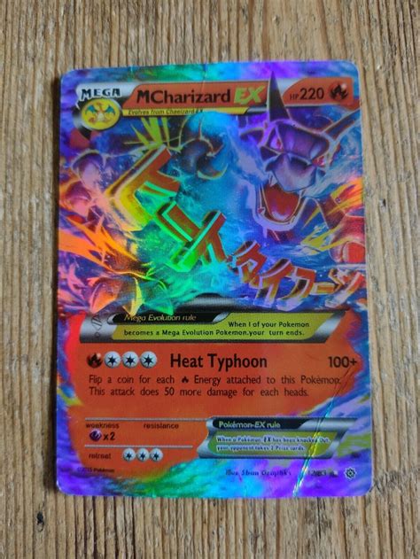Pokémon Card Collectable Shiny Mega Charizard Ex Rare Ebay