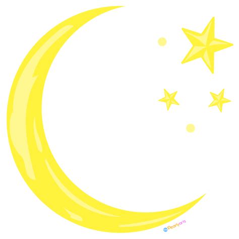 Free Moon And Stars Clipart Royalty Free Pearly Arts