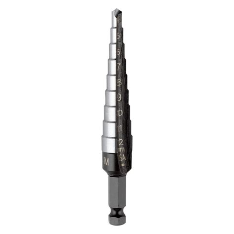 Irwin® 11101 Unibit™ 1m Hss Metric Step Drill Bit