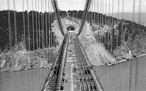 Bay Bridge Under Construction Photograph By Underwood Archives Pixels