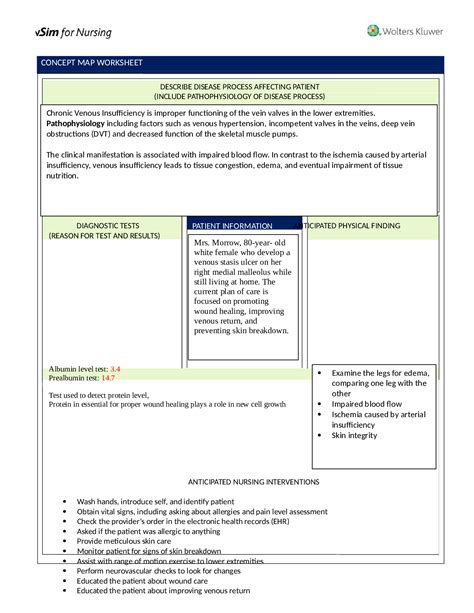 Josephine Morrow Concept Map Worksheet Browsegrades