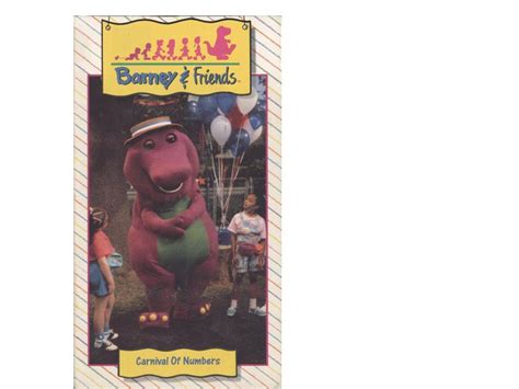 Barney And Friends Carnival Of Numbers Vhs 1992
