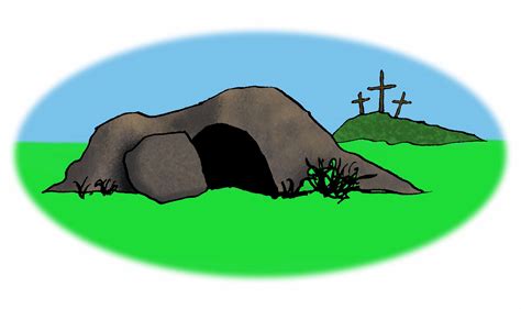 Jesus Empty Tomb Clip Art