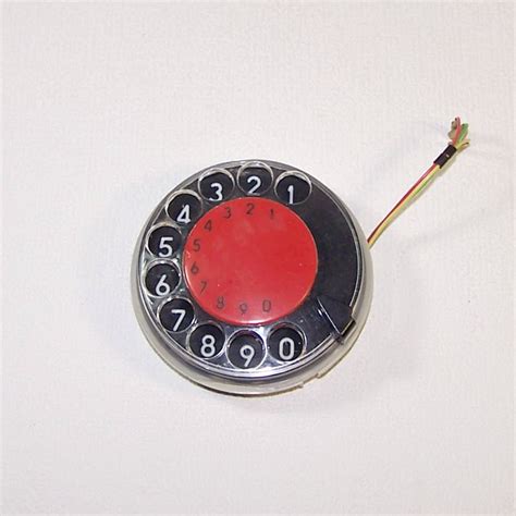 Vintage Rotary Phone Dialer Telkom Old Dialing Disk Made In Etsy