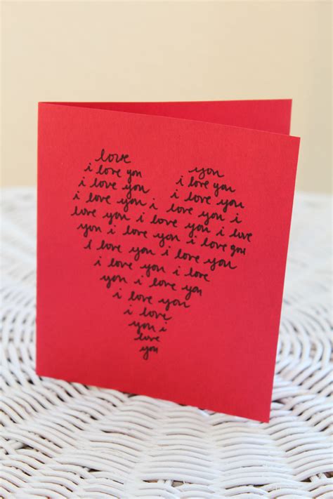 Diy Valentine Day Card Ideas The Wow Style