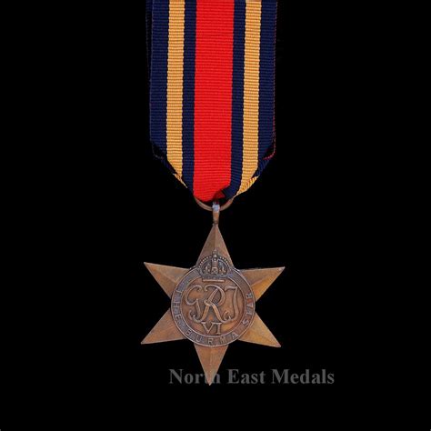 Original Ww2 Pacific Bar For The Burma Star Medal British Badges And
