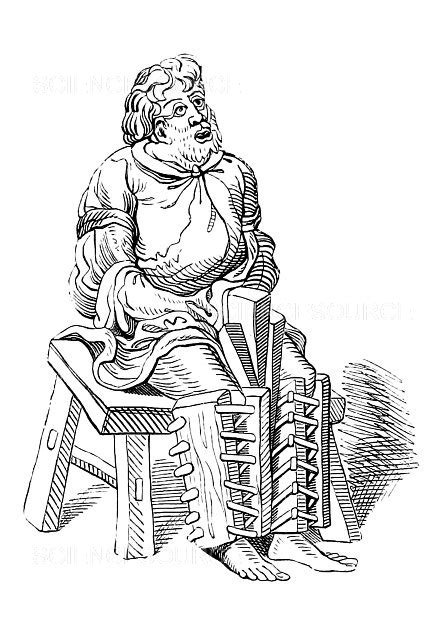 Medieval Torture The Boot Stock Image Science Source Images