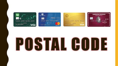 If you don't provide the right zip code, your card will be declined. Where is credit card Postal Code? - YouTube