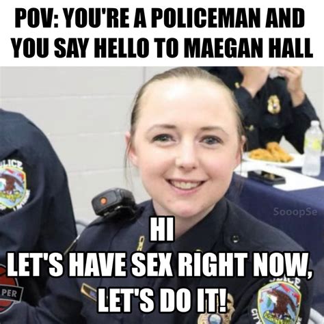 Police Girl Meme Maegan Hall Takes Social Media By Storm