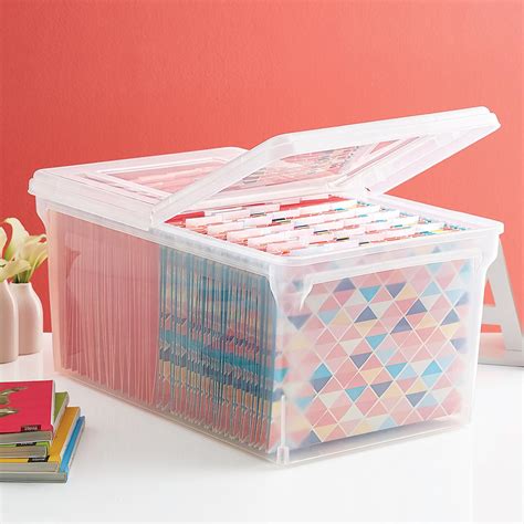 X Large File Tote Box The Container Store
