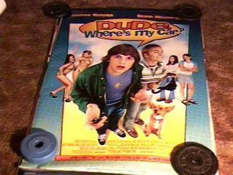Dude Wheres My Car Movie Poster X Ashton Kutcher Ebay