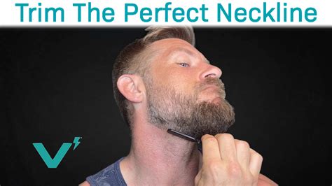 How To Trim Your Beards Neckline Mens Beard Grooming 101