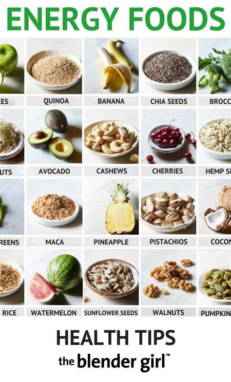 19 High Energy Foods To Boost Your Energy All Day Long Artofit