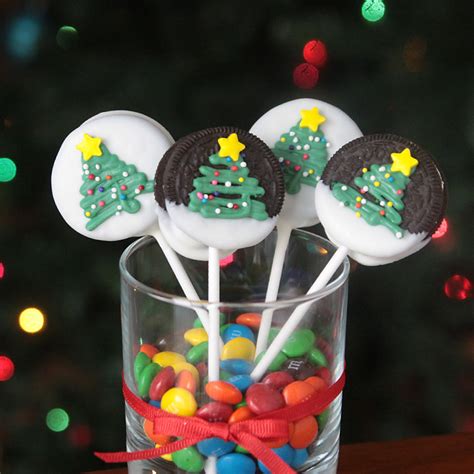 They are not overly sugary or overly sweet. Christmas tree OREO pops - It's Always Autumn