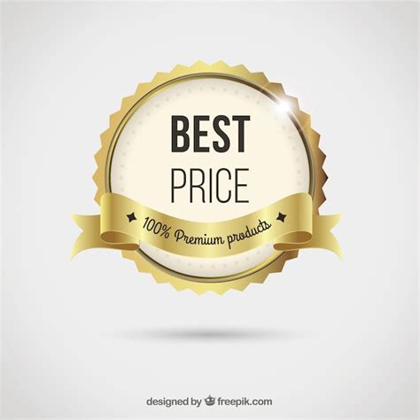 Best Price Badge Vector Free Download