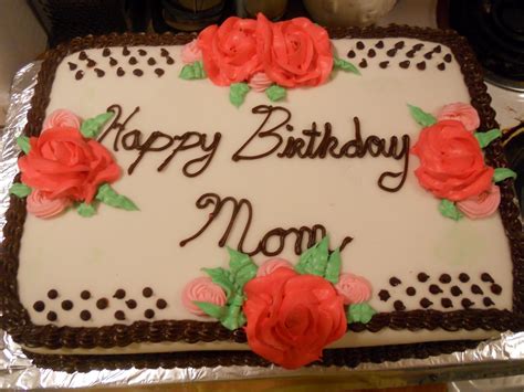 Sweet Emily Moms Birthday Cake