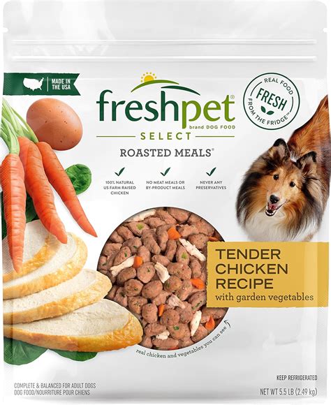 Freshpet Healthy And Natural Dog Food Fresh Chicken Recipe