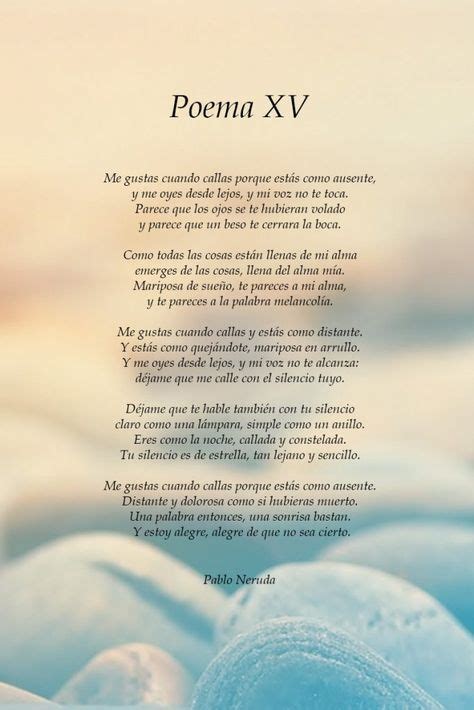 Versos De Amor Cortos Poemas Bonitos A Neruda Frases Poemas De Amor Poemas De Amor En