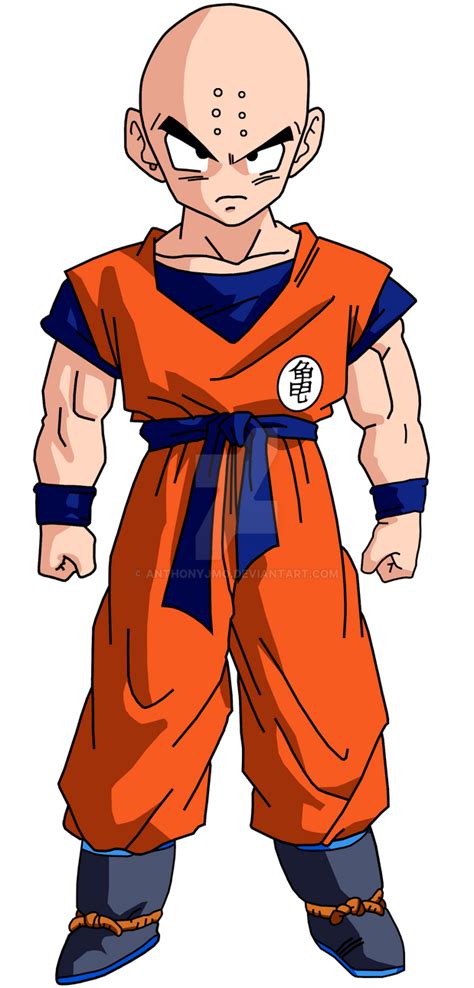 Krillin Rendercolored By Anthonyjmo On Deviantart