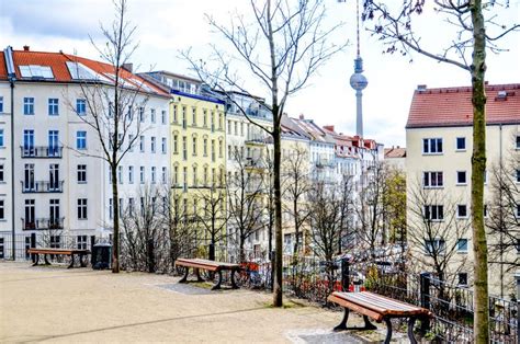 Berlin Real Estate Panorama Stock Image Image Of City Germany 108235105