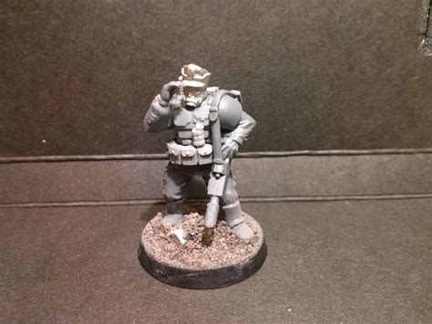 Wip Imperial Guard Company Command Veteran And Heavy Weapon