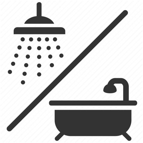 Bathroom Separate Shower Separate Shower Tub Shared Shower Tub Icon