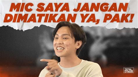 Mic Saya Jangan Dimatikan Ya Pak Stand Up Comedy Aldy Ajadong