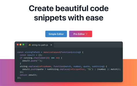 6 Awesome Tools That Turn Code Snippets To Images Dev Community