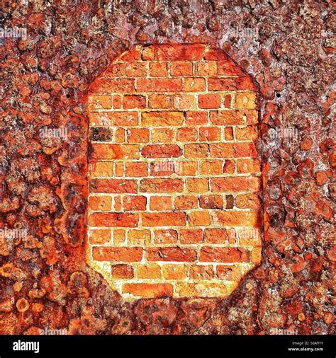 Rust And Bricks Stock Photo Alamy