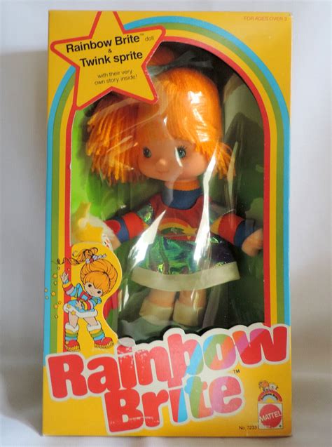 Vintage Mattel Rainbow Brite Doll Twink Sprite Nip Ebay