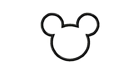Outline Of Mickey Mouse Free Download On Clipartmag