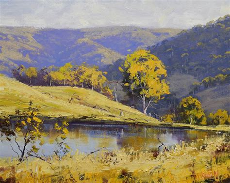 Landscape paintings - Pastoral Rural scene | Artfinder