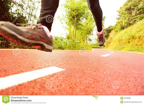 Healthy Lifestyle Fitness Sports Woman Legs Runnin Stock Image Image