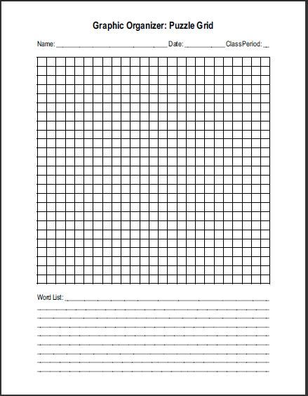 Make Your Own Word Search Free Printable Wageser