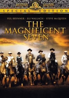 The film follows seven gunfighters hired by citizens of a mexican town for protection from a group of bandits who have been terrorizing them. The Magnificent Seven movie poster (1960) Poster. Buy The ...