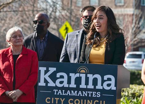 Karina Talamantes Annoucment Sacramento City Coucil Candidate By